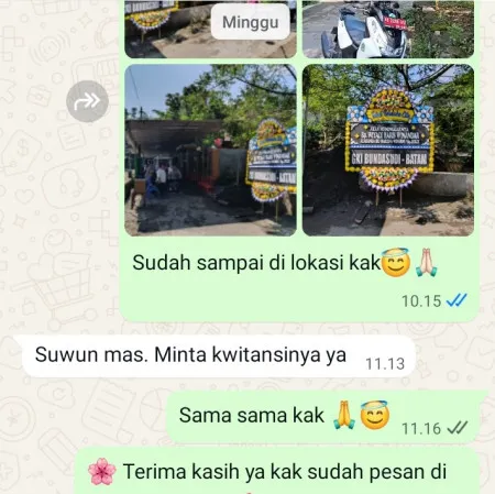 Pengiriman Papan Bunga Duka Sunter Agung