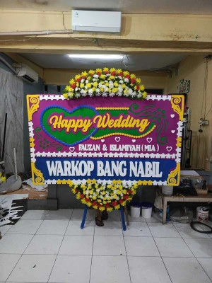 Papan Bunga di Sunter Agung
