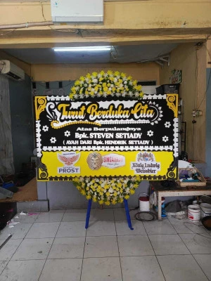 Papan Bunga di Sunter Agung