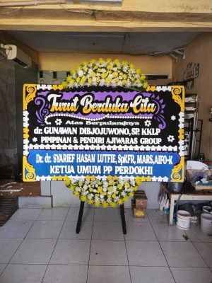 Papan Bunga di Sunter Agung